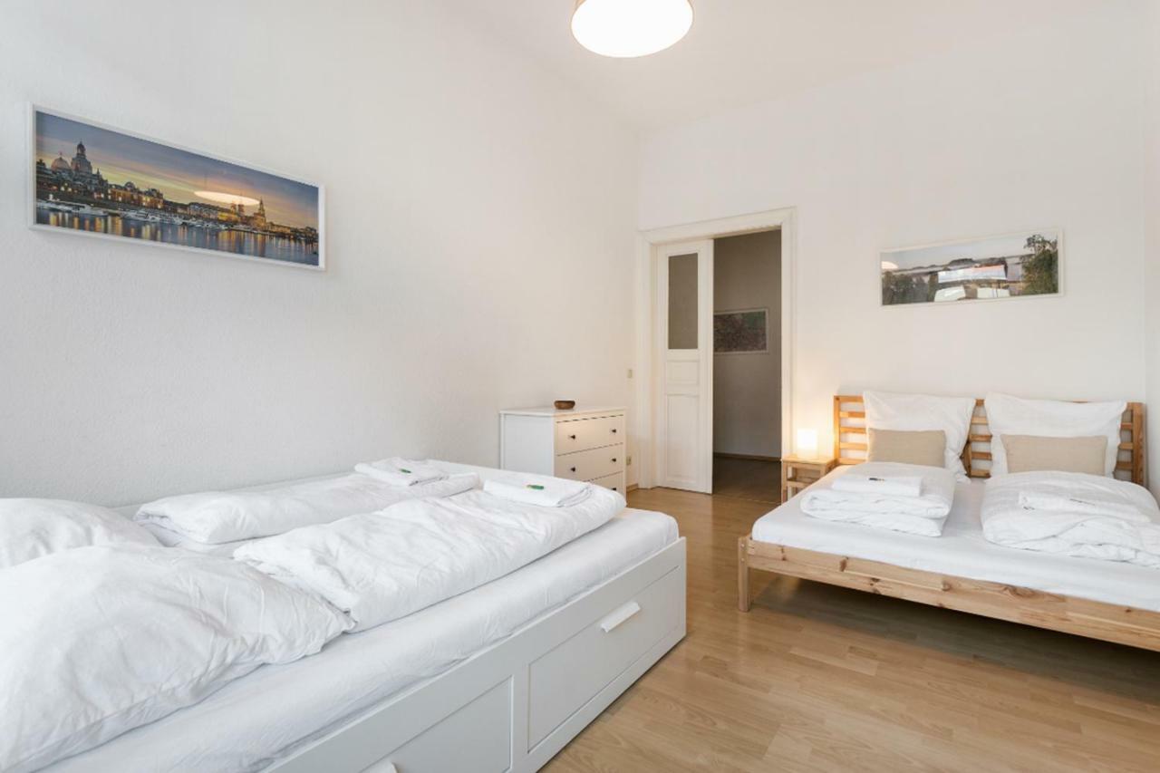 Ruhiges Apartment Am Rande Des Szeneviertels Dresde Exterior foto